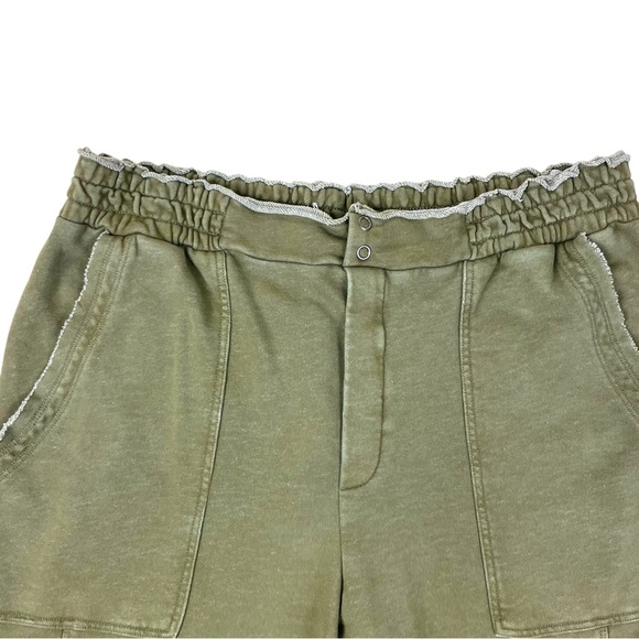 Anthropology Daily Practice Green Women’s Utility Wide-Leg Pants Size XL - Picture 7 of 8